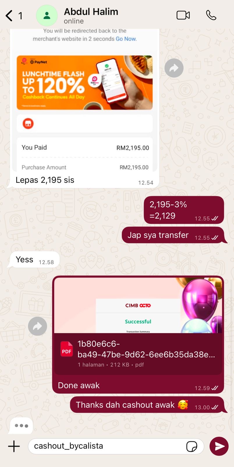 Trusted Tarik Wang Cepat